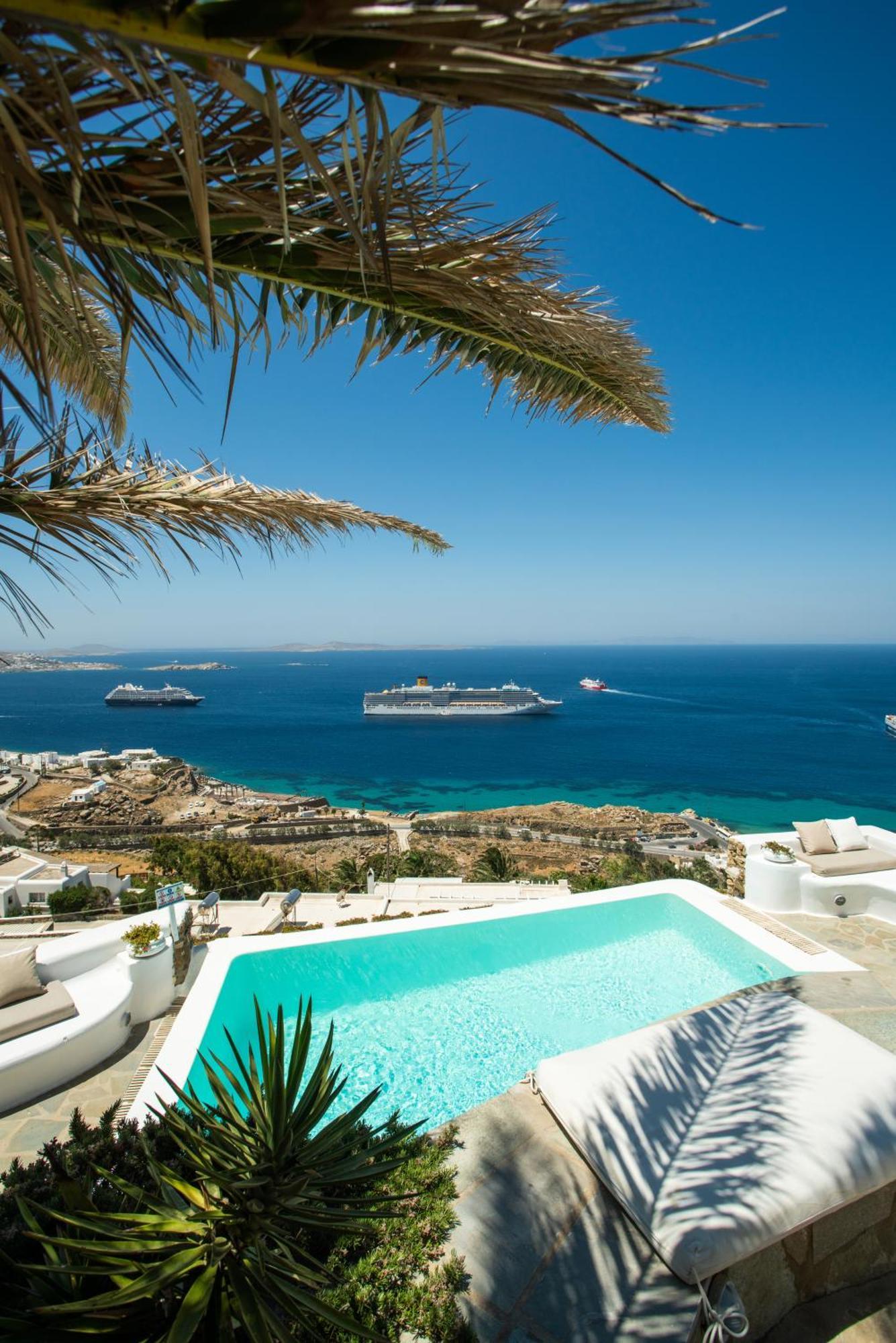 Villa Ruby By Mykonos Rocks Mykonos Town Exteriör bild
